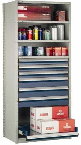 Drawers in Shelving Application