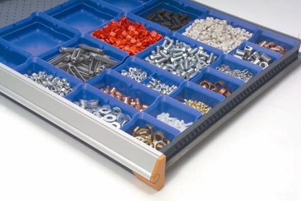 Drawer with Bin Cups